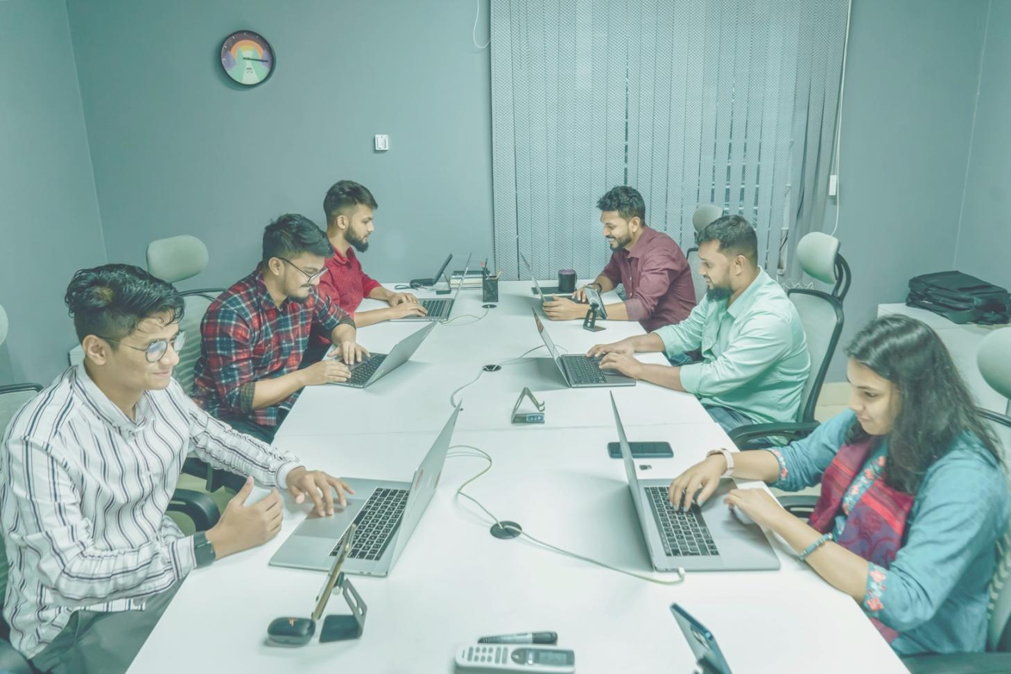 Collaborative design meeting discussing user experience