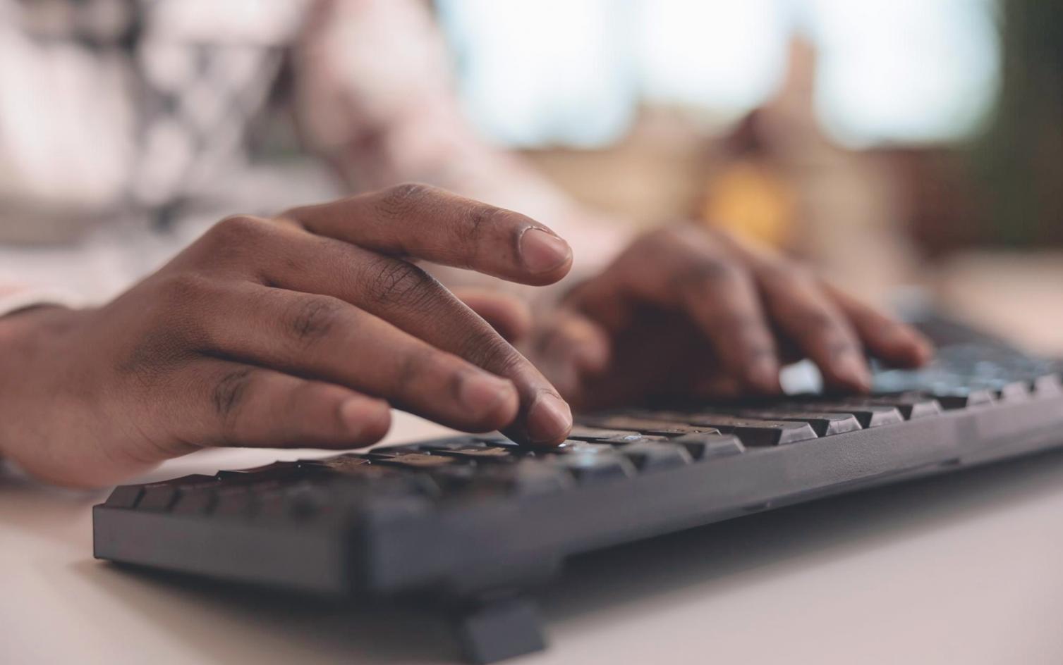 Website wireframe and planning process showing layout structure