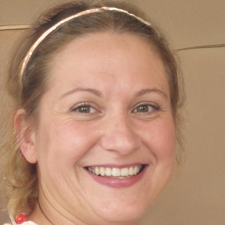 Portrait of satisfied client Linnea Westberg